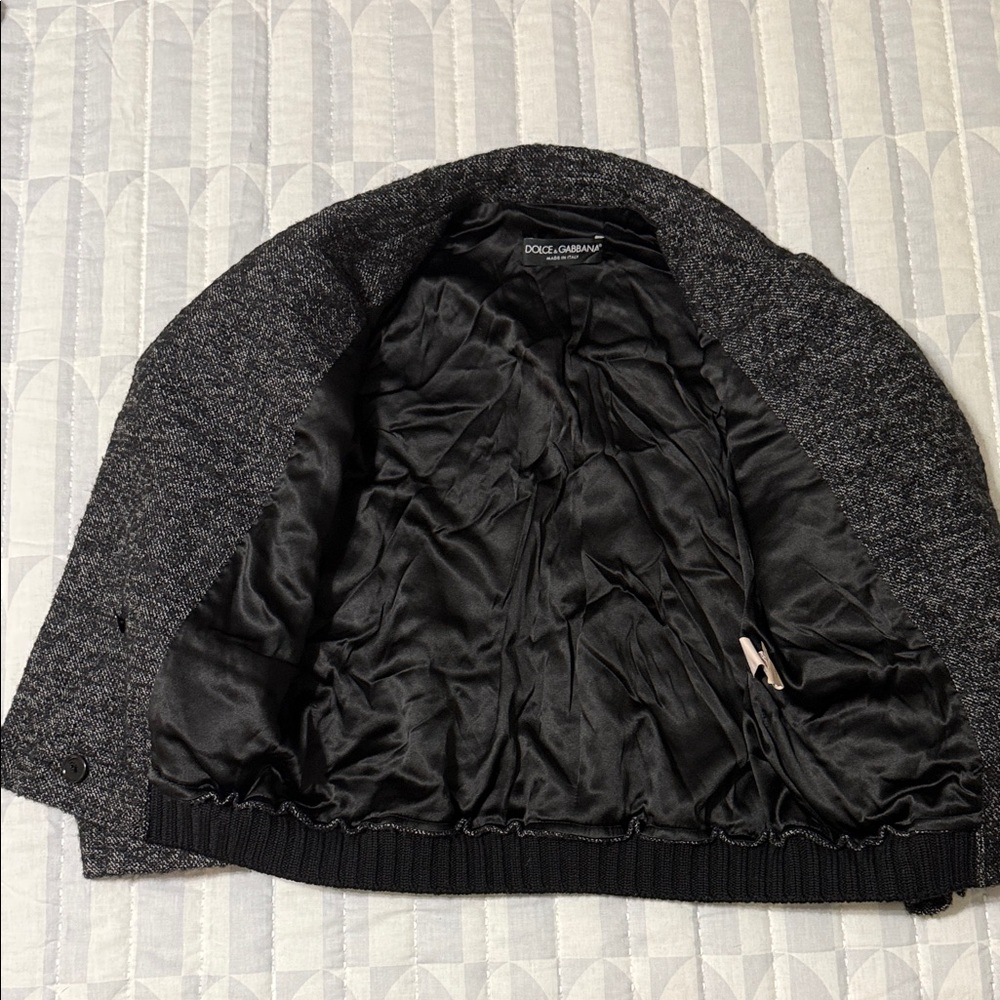 Dolce & Gabbana WOOL Bomber Jacket - Picture 4 of 8